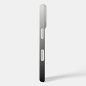 Personalisierter Farbverlauf Ober-schwarze Farbtön Case-Mate iPhone Hülle (Rückseite / Rechts)