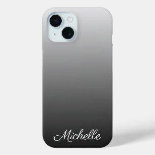 Personalisierter Farbverlauf Ober-schwarze Farbtön Case-Mate iPhone Hülle