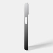 Personalisierter Farbverlauf Ober-schwarze Farbtön Case-Mate iPhone Hülle (Rückseite / Rechts)
