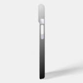 Personalisierter Farbverlauf Ober-schwarze Farbtön Case-Mate iPhone Hülle (Rückseite / Links)