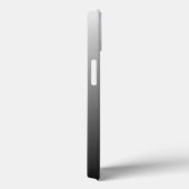 Personalisierter Farbverlauf Ober-schwarze Farbtön Case-Mate iPhone Hülle (Rückseite / Rechts)