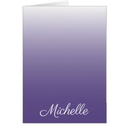 Personalisierter Farbverlauf Ombre Ultra Violett
