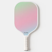 Personalisierter Farbverlauf Pickleball Schläger (Vorderseite)