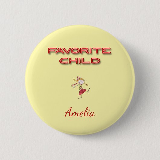 Personalisierter Favorit Button (Vorderseite)