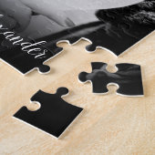 Personalisierter Favorit Couple Foto Keepake Puzzle (Seite)