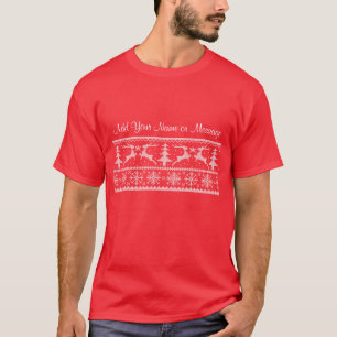 Personalisierter Feiertag T-Shirt