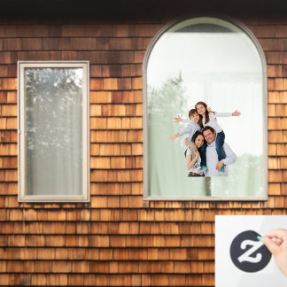 Personalisierter Fensterporträt-Aufkleber Fensteraufkleber