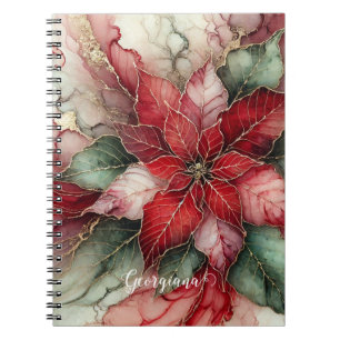 Personalisierter festlicher Bluthochdruck Tinte Po Notizblock