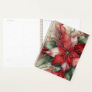 Personalisierter festlicher Bluthochdruck Tinte Po Planer