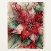 Personalisierter festlicher Bluthochdruck Tinte Po Planer (Rückseite)