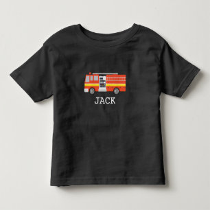 Personalisierter Feuerwehrmann - Benutzerdefiniert Kleinkind T-shirt