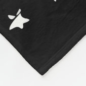 Personalisierter Feuerwehrmann mit dünner roter Li Fleecedecke (Ecke)