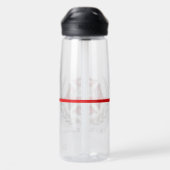 Personalisierter Feuerwehrmann Trinkflasche (Rückseite)