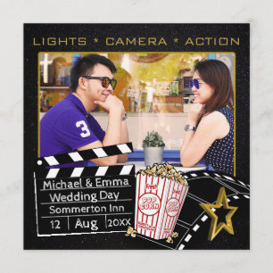Personalisierter Filmstar - Einladung