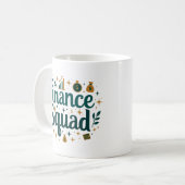 Personalisierter Finanzplatz Kaffeetasse (Vorderseite Links)