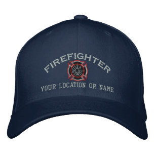 Personalisierter Firefighter - kundenspezifische C Bestickte Kappe