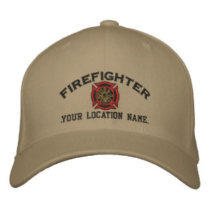 Personalisierter Firefighter - kundenspezifische C Bestickte Kappe