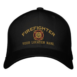 Personalisierter Firefighter - kundenspezifische C Bestickte Kappe