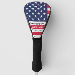 Personalisierter Firefighter Monogram Go Golf Headcover