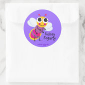 Personalisierter Firefly-Aufkleber Runder Aufkleber (Tasche)