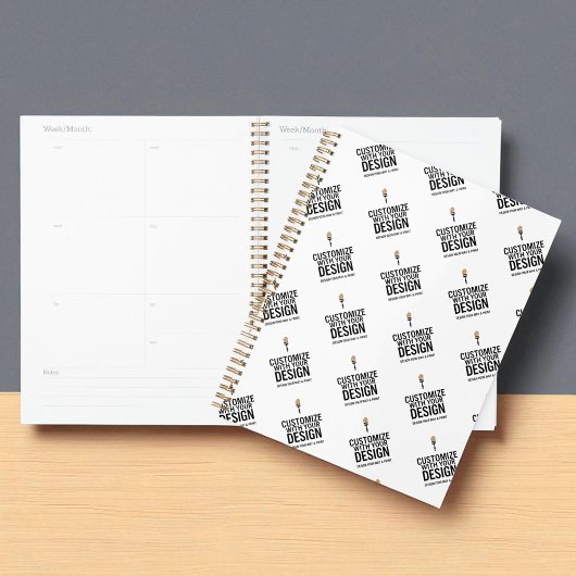 Personalisierter Firmen-Branding-Minimalist Planer