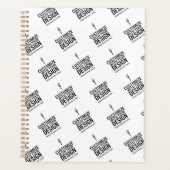 Personalisierter Firmen-Branding-Minimalist Planer (Vorderseite)
