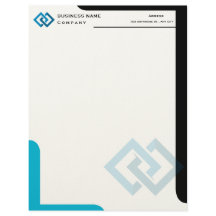 Personalisierter Firmenlogo-Briefkopf