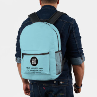 Personalisierter Firmenlogo-Werbe-Rucksack Bedruckter Rucksack