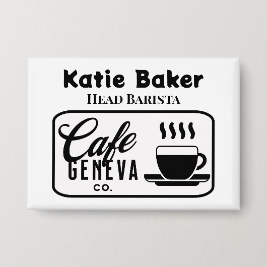 Personalisierter Firmenname Button (Vorderseite)