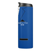 Personalisierter Firmenname: Thermischer Tumbler Thermosbecher (Nach rechts gedreht)