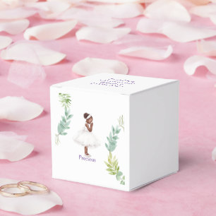 Personalisierter First Communitytag Girl Fevor Box Geschenkschachtel