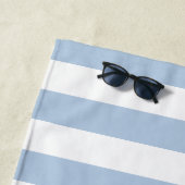 Personalisierter First Mate Strip Strandtuch (Beispiel)