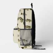 Personalisierter Fisch-Backpack Bedruckter Rucksack (Rechts)