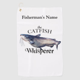 Personalisierter Fisch Whisperer Leichtes Handtuch