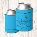 Personalisierter Fischfang Bachelor Weekend kann k Dosenkühler<br><div class="desc">Personalisierter Angelbachelor-Wochenende Can Cooler Personalisierte Can Coolers sind die perfekte Zwischenmahlzeit für Ihre Freunde, um sich an Ihren besonderen Tag zu erinnern. Herzlich willkommen zu einer lustigen und unvergesslichen Junggesellen-Party! Fügen Sie diesem Design Ihre benutzerdefinierte Formulierung hinzu, indem Sie die "Diese Vorlage bearbeiten"-Felder auf der rechten Seite des Elements verwenden,...</div>