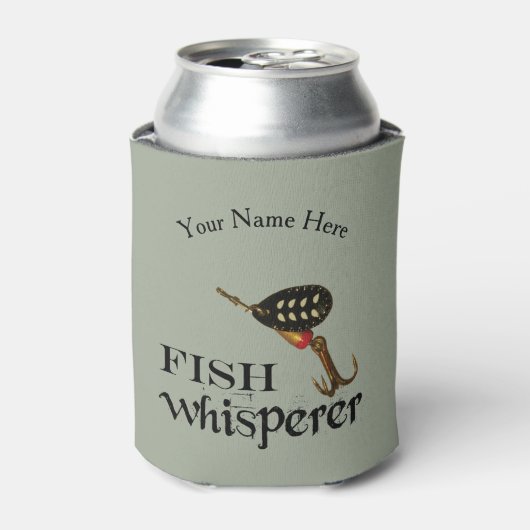 Personalisierter Fischflüster Dosenkühler (Kanne Vorderseite)