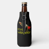 Personalisierter Fischflüster Flaschenkühler (Flasche Rückseite)