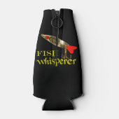 Personalisierter Fischflüster Flaschenkühler (Rückseite)