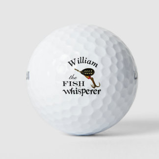 Personalisierter Fischflüster Golfball