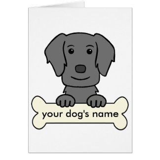 Personalisierter Flach-Überzogener Retriever