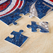 Personalisierter Flaggendesigner des Vereinigten K Puzzle (Seite)