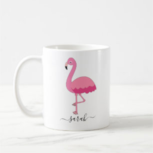 Personalisierter Flamingo Becher Flamingo Kaffeebe Kaffeetasse