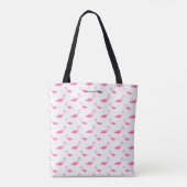 Personalisierter Flamingo Tasche (Rückseite)