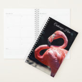 Personalisierter Flamingo Wochen/Monatsplaner Planer (Anzeige)