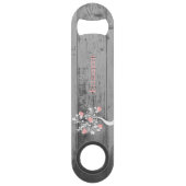 Personalisierter Flaschenöffner aus dem Herzen, ro (Vorderseite)