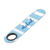 PERSONALISIERTER FLASCHENOPENER SPEED FLASCHENÖFFNER (Vorderseite Schrägansicht)