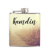 Personalisierter Flasendurchlaufweg Flachmann (Vorderseite)