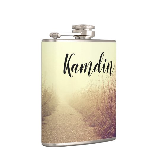 Personalisierter Flasendurchlaufweg Flachmann (Rechts)