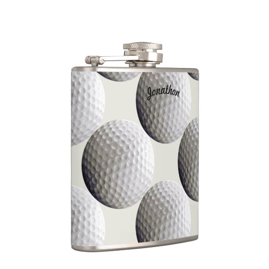 Personalisierter Flask Golf Flachmann (Rechts)