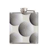 Personalisierter Flask Golf Flachmann (Rückseite)